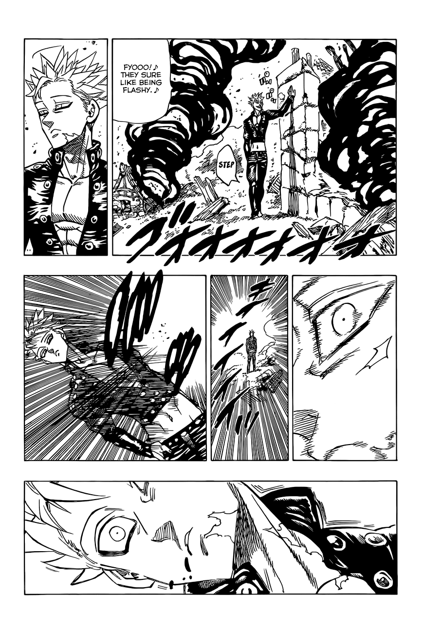 Nanatsu no Taizai Chapter 41 page 14 - Chapter 41: Hair-Raising Canon