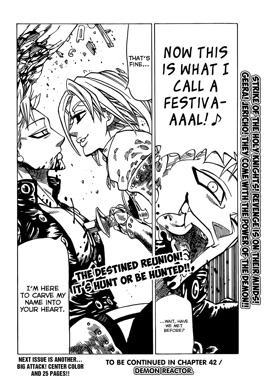 Nanatsu no Taizai Chapter 41 page 16 - Chapter 41: Hair-Raising Canon