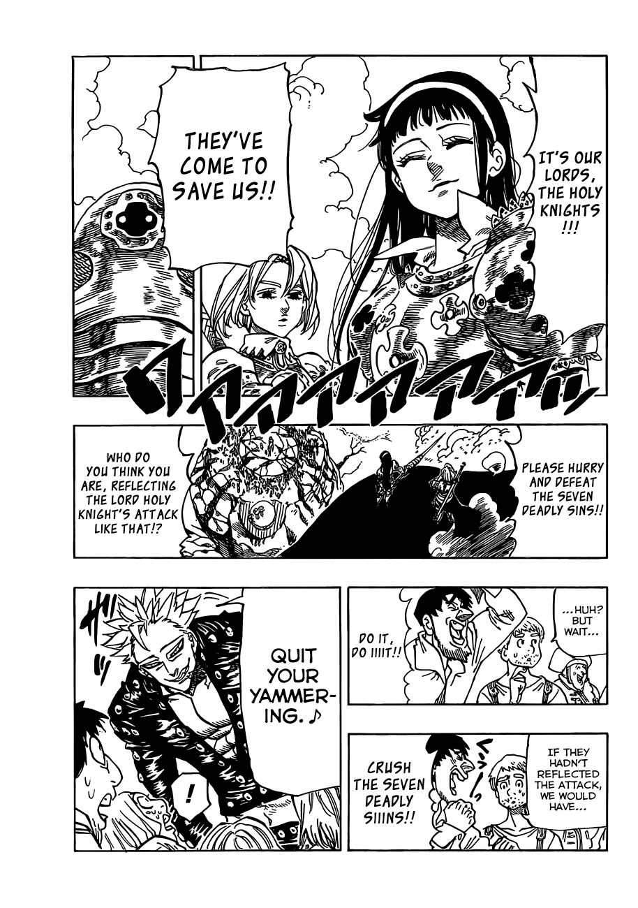 Nanatsu no Taizai Chapter 41 page 9 - Chapter 41: Hair-Raising Canon