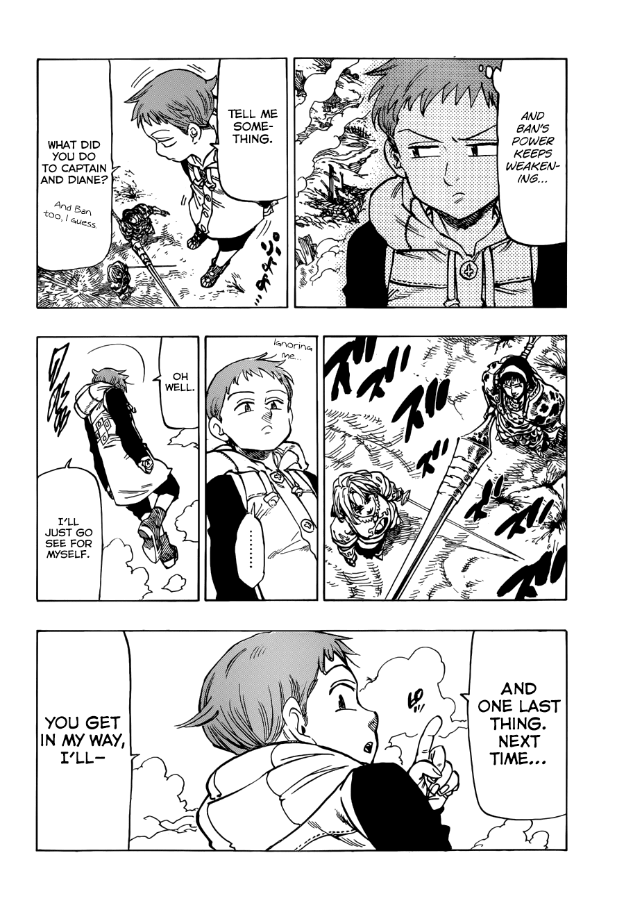Nanatsu no Taizai Chapter 44 page 11 - Chapter 44: Countdown to Despair
