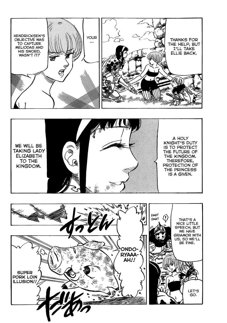 Nanatsu no Taizai Chapter 45 page 22 - Chapter 45: Carnival of Atrocity
