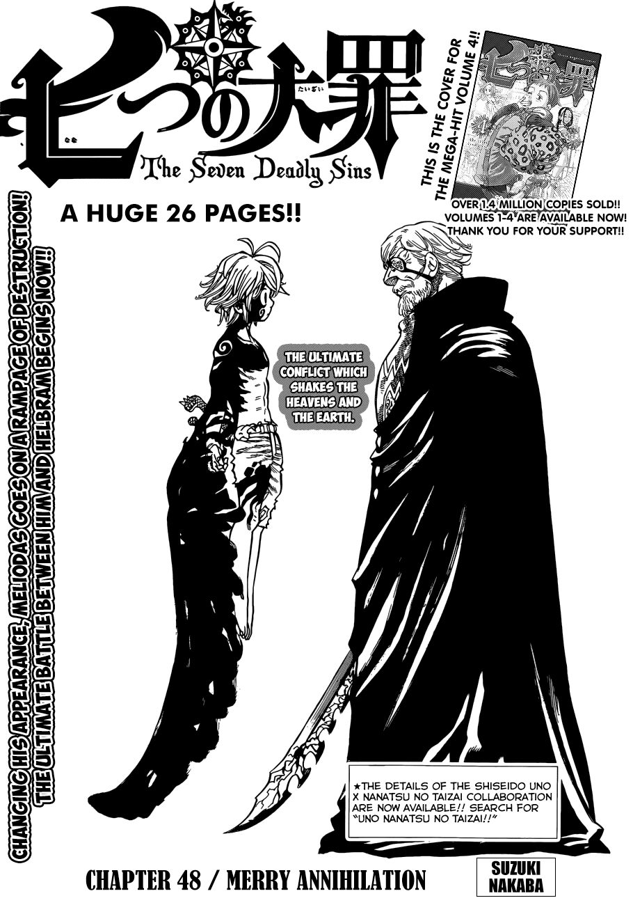 Nanatsu no Taizai Chapter 48 page 2 - Chapter 48: Happy Annihilation