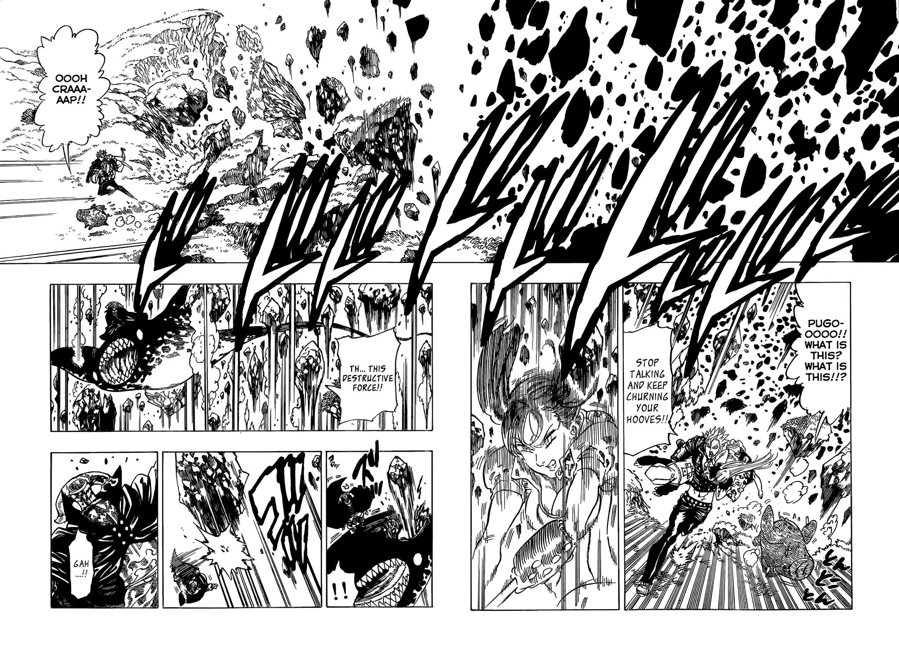 Nanatsu no Taizai Chapter 49 page 13 - Chapter 49: Unavoidable Retreat