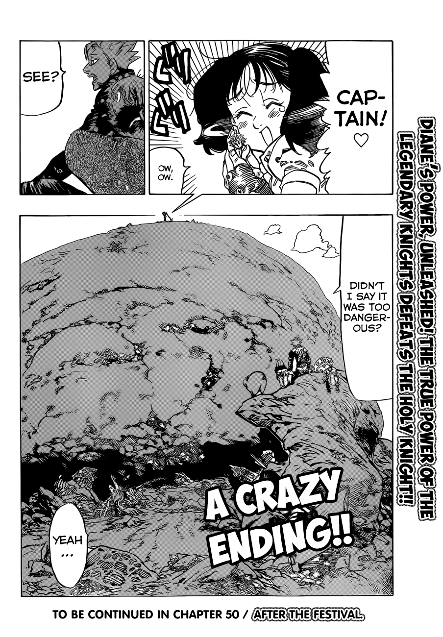 Nanatsu no Taizai Chapter 49 page 18 - Chapter 49: Unavoidable Retreat