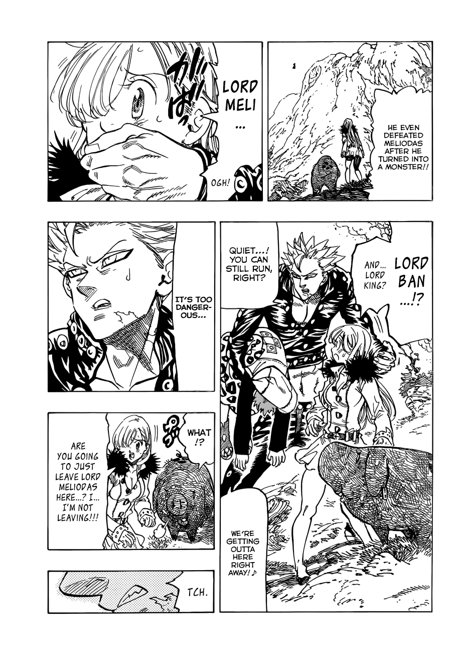 Nanatsu no Taizai Chapter 49 page 4 - Chapter 49: Unavoidable Retreat