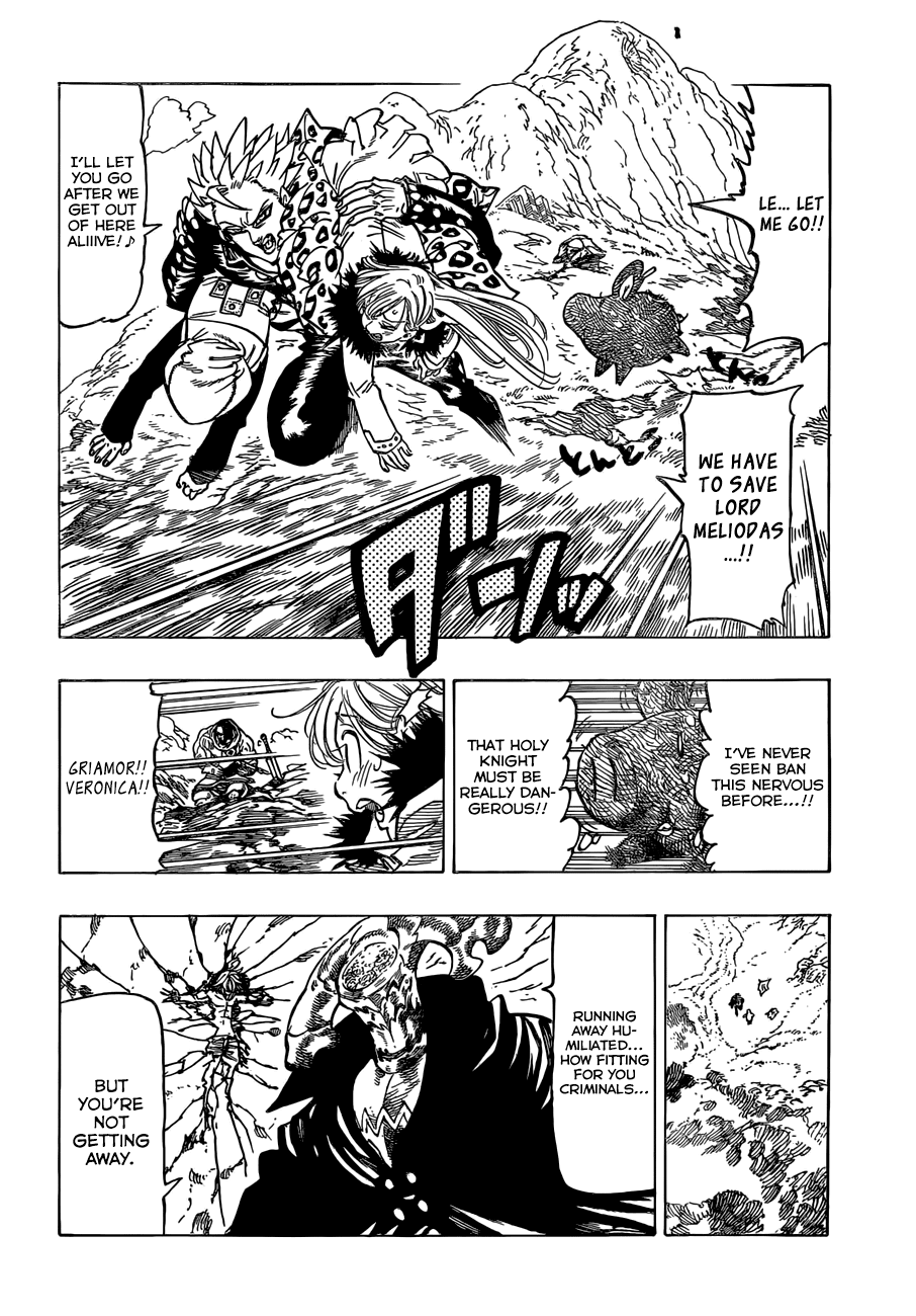 Nanatsu no Taizai Chapter 49 page 5 - Chapter 49: Unavoidable Retreat