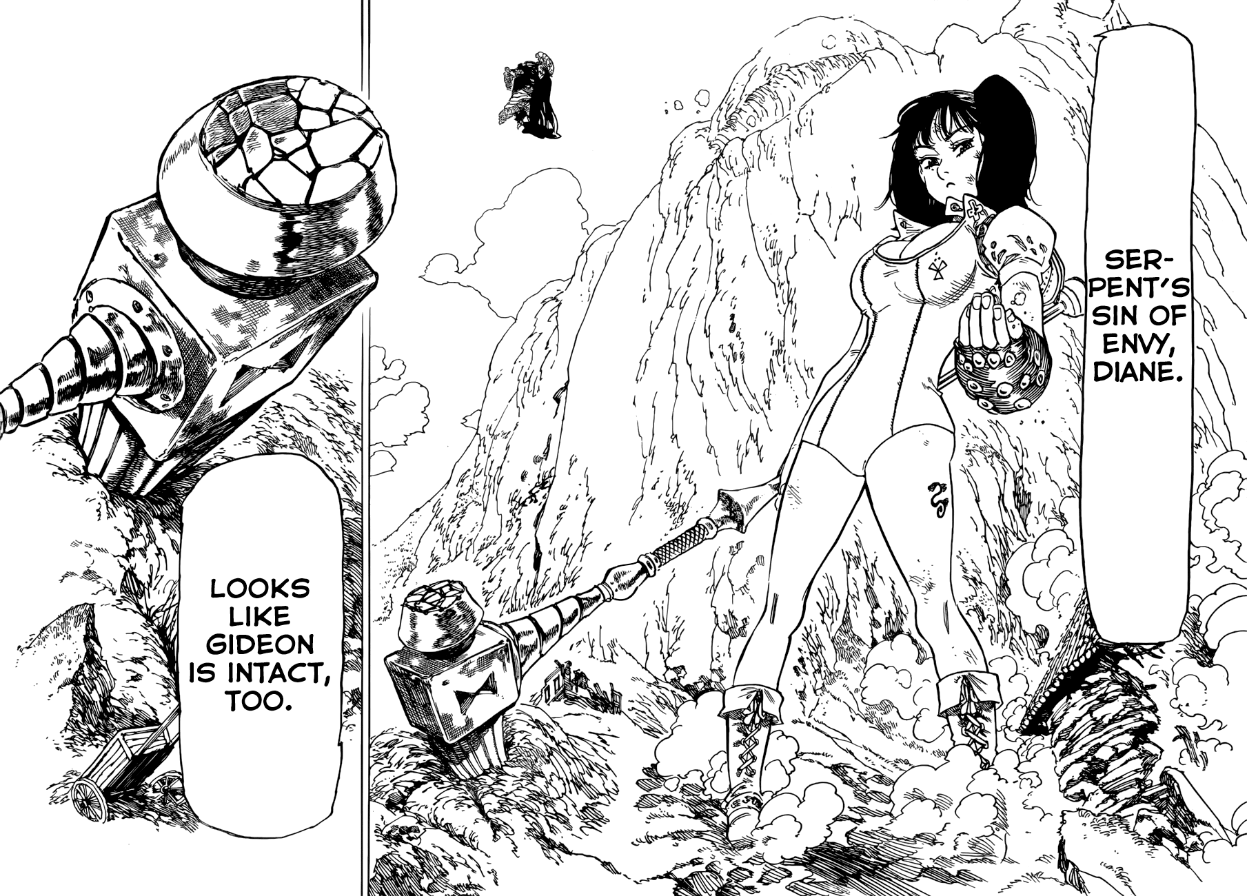 Nanatsu no Taizai Chapter 49 page 7 - Chapter 49: Unavoidable Retreat