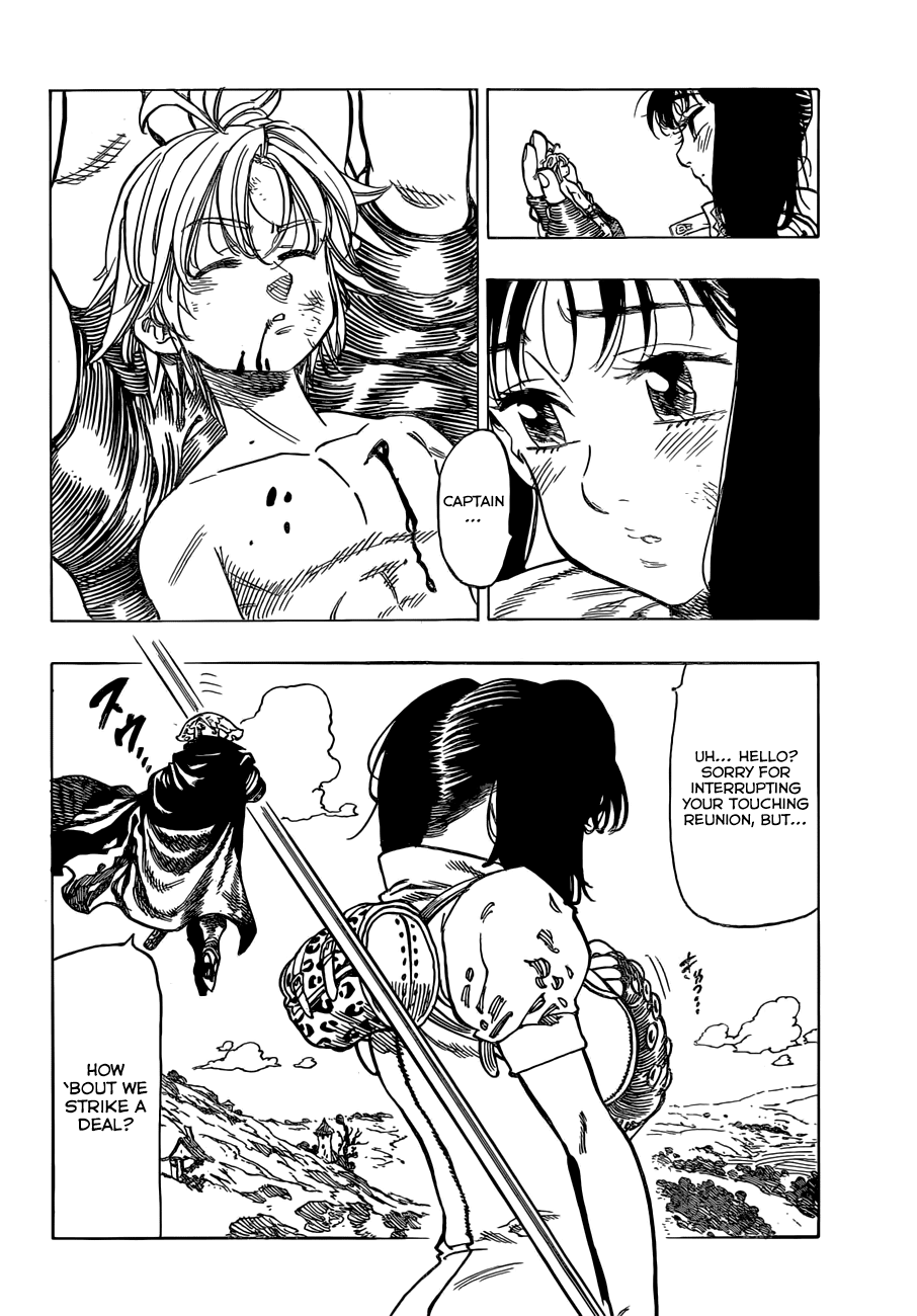Nanatsu no Taizai Chapter 49 page 8 - Chapter 49: Unavoidable Retreat