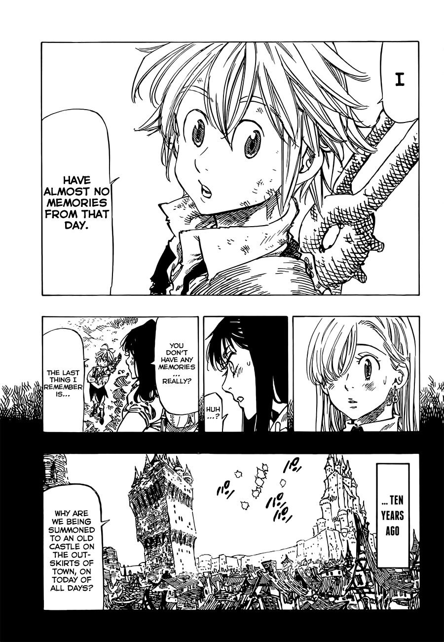 Nanatsu no Taizai Chapter 5 page 13 - Chapter 5: Dark Memories