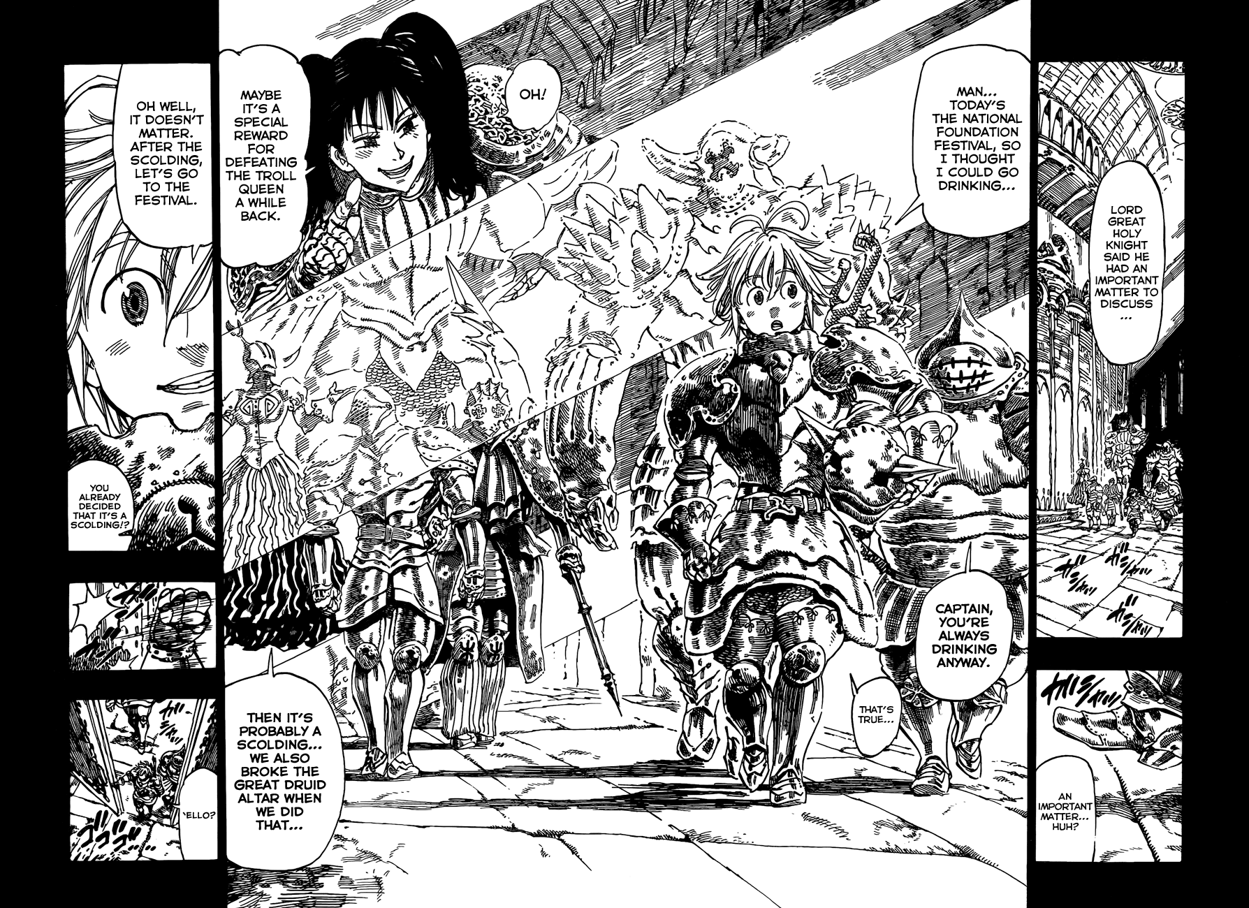 Nanatsu no Taizai Chapter 5 page 14 - Chapter 5: Dark Memories