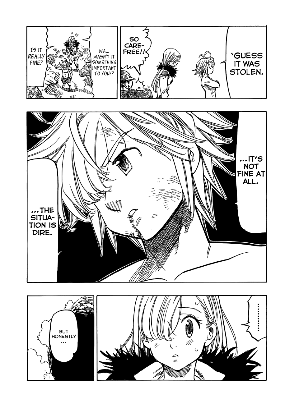 Nanatsu no Taizai Chapter 50 page 14 - Chapter 50: After the Festival