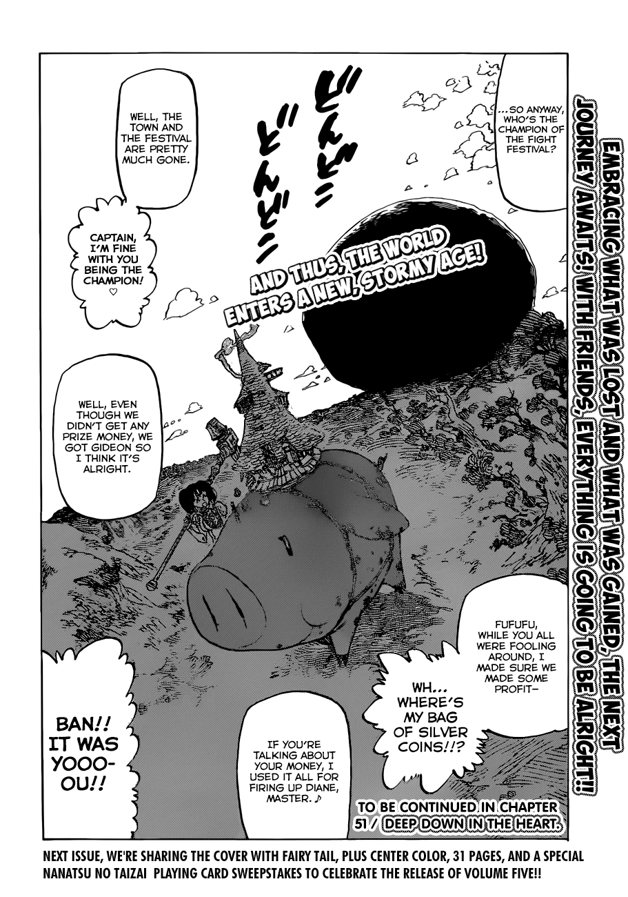 Nanatsu no Taizai Chapter 50 page 21 - Chapter 50: After the Festival