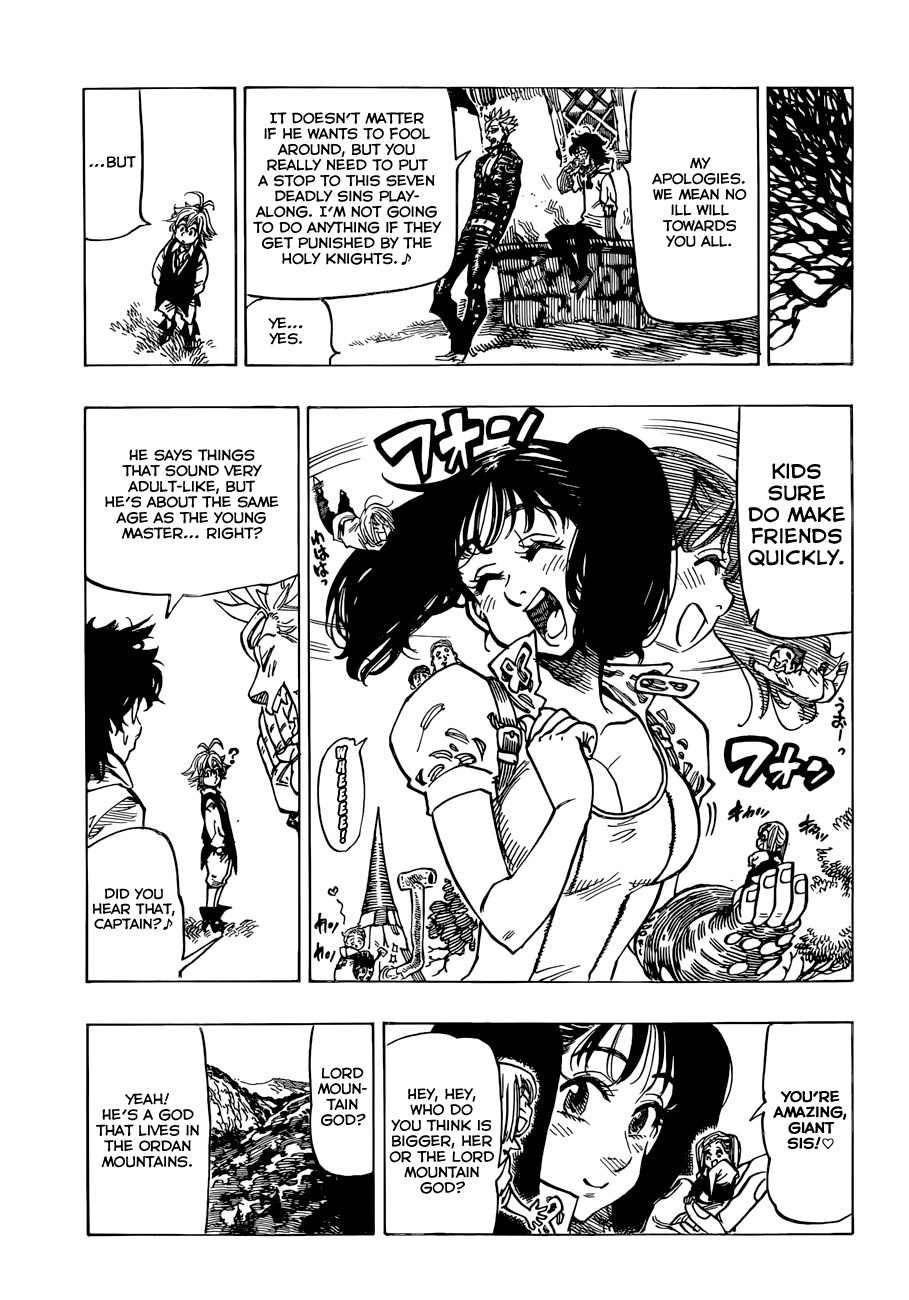Nanatsu no Taizai Chapter 52 page 14 - Chapter 52: The Truth Behind the Rumors