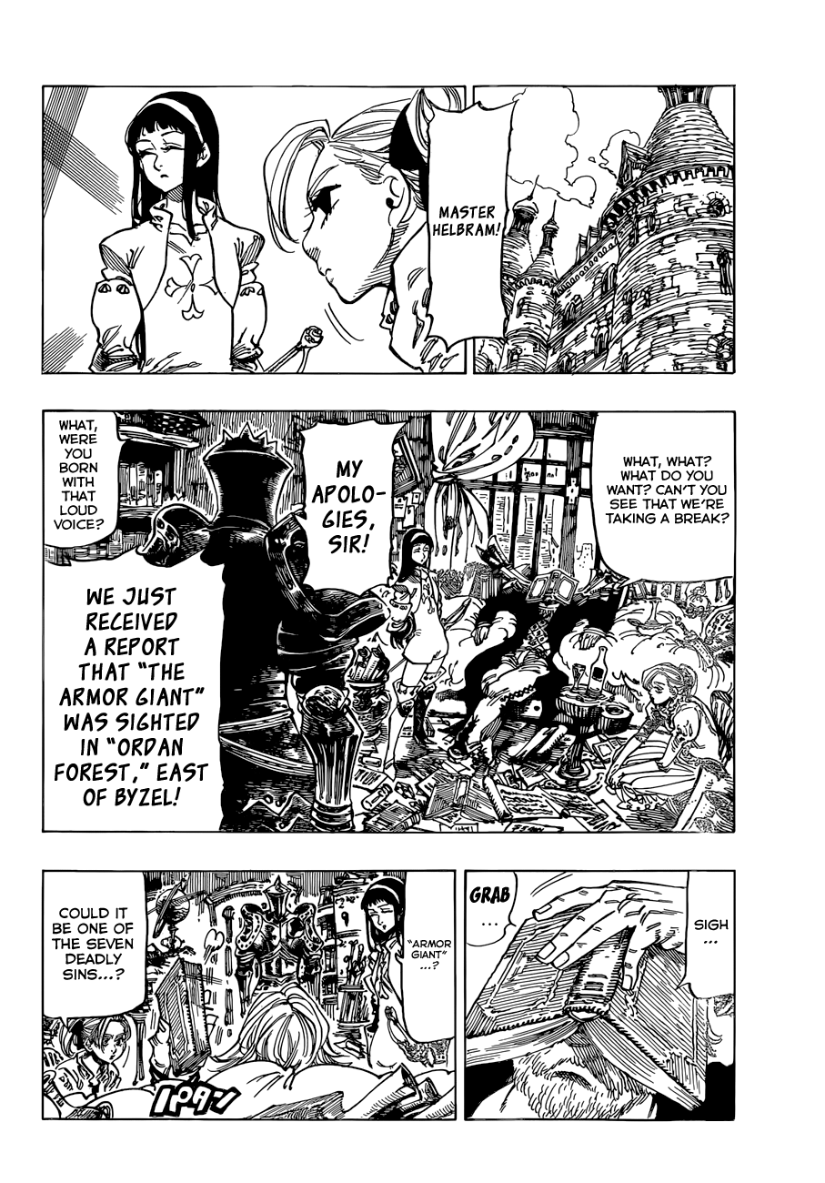 Nanatsu no Taizai Chapter 52 page 3 - Chapter 52: The Truth Behind the Rumors