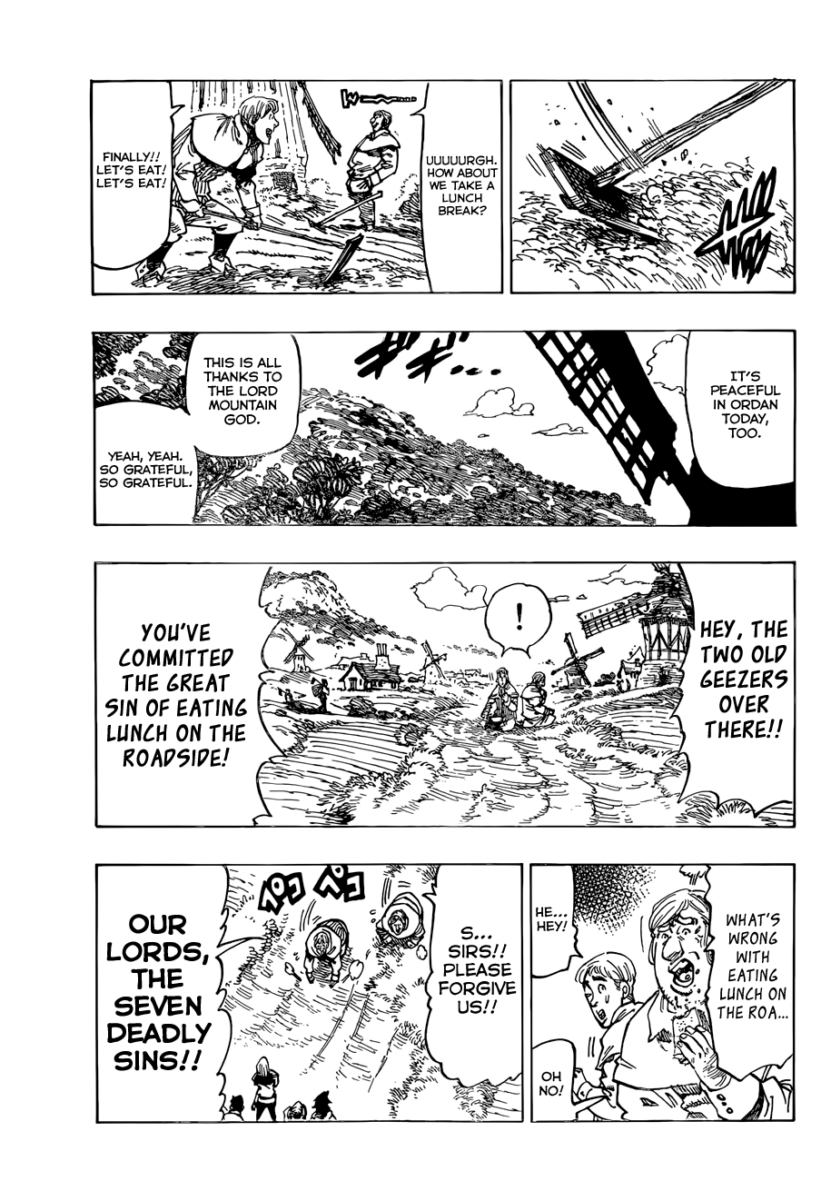 Nanatsu no Taizai Chapter 52 page 6 - Chapter 52: The Truth Behind the Rumors