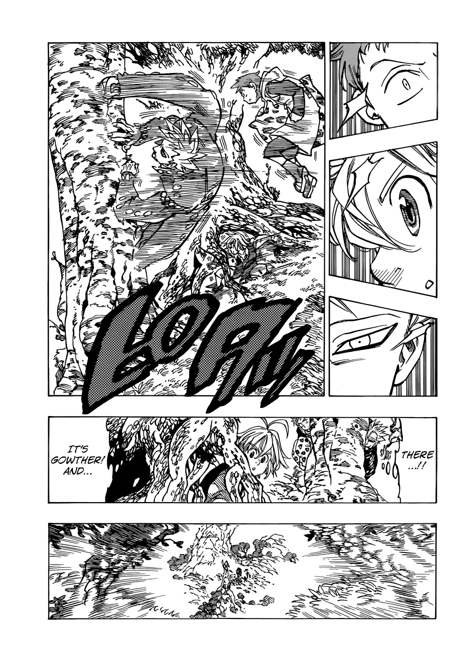 Nanatsu no Taizai Chapter 53 page 10 - Chapter 53: The Armor Giant vs. The Roars of Dawn