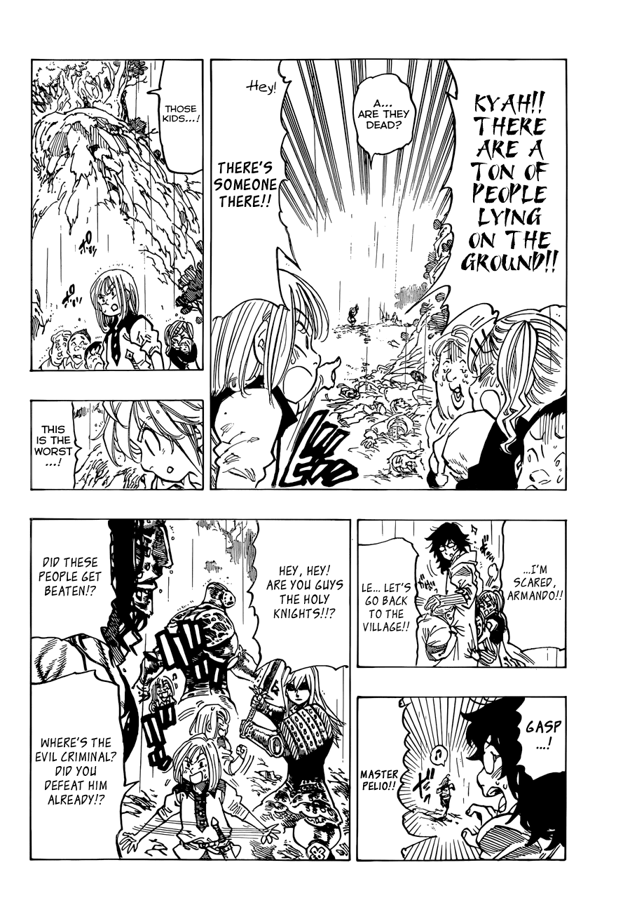 Nanatsu no Taizai Chapter 53 page 17 - Chapter 53: The Armor Giant vs. The Roars of Dawn