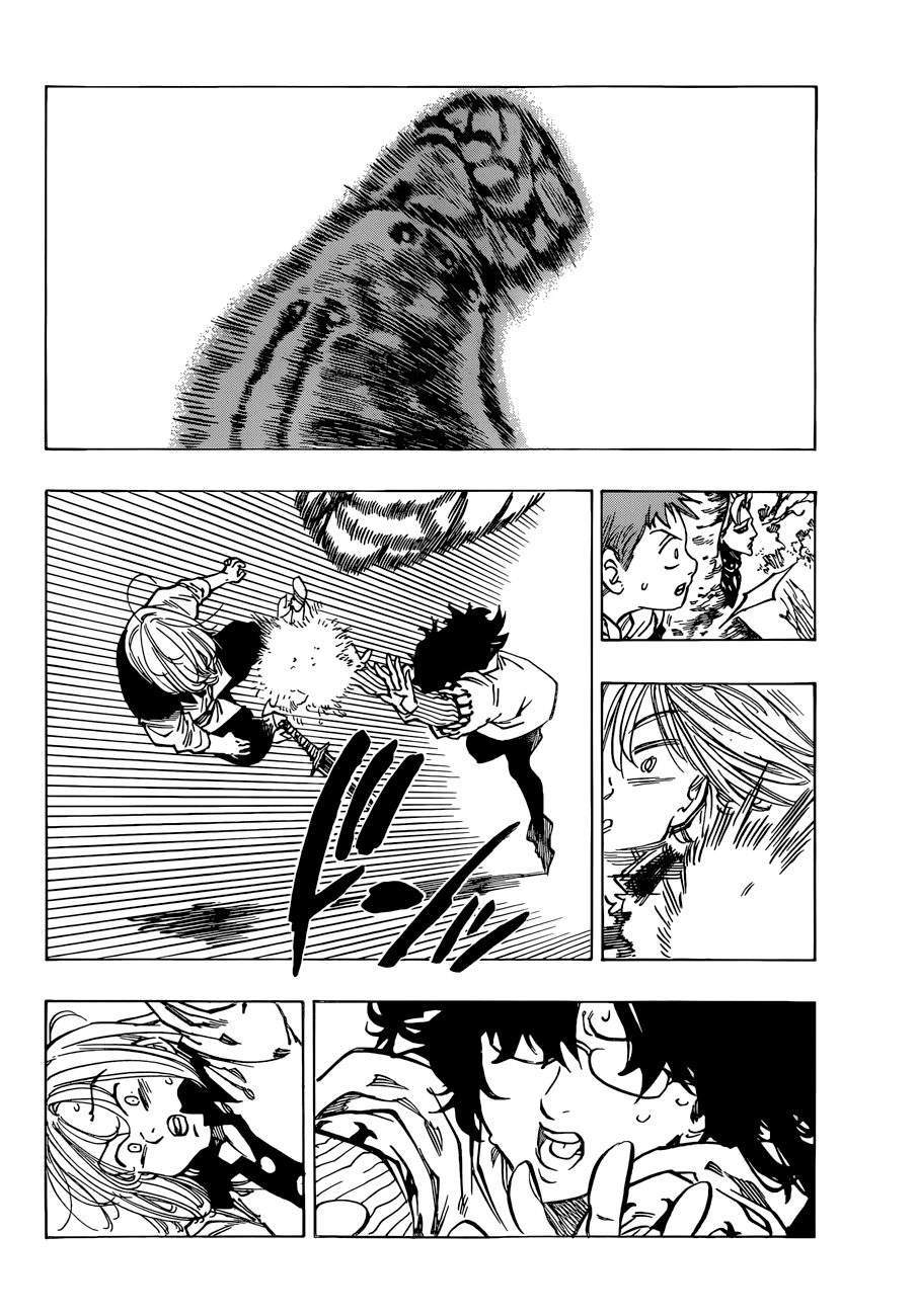 Nanatsu no Taizai Chapter 53 page 19 - Chapter 53: The Armor Giant vs. The Roars of Dawn