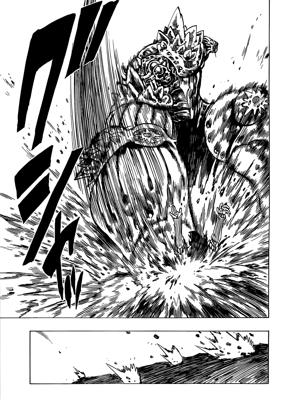 Nanatsu no Taizai Chapter 53 page 20 - Chapter 53: The Armor Giant vs. The Roars of Dawn