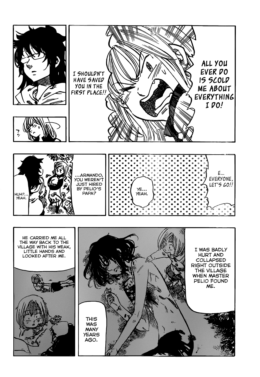 Nanatsu no Taizai Chapter 53 page 7 - Chapter 53: The Armor Giant vs. The Roars of Dawn