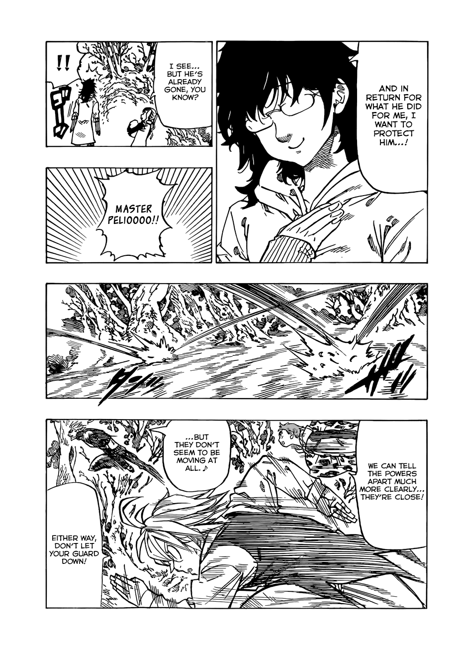 Nanatsu no Taizai Chapter 53 page 8 - Chapter 53: The Armor Giant vs. The Roars of Dawn