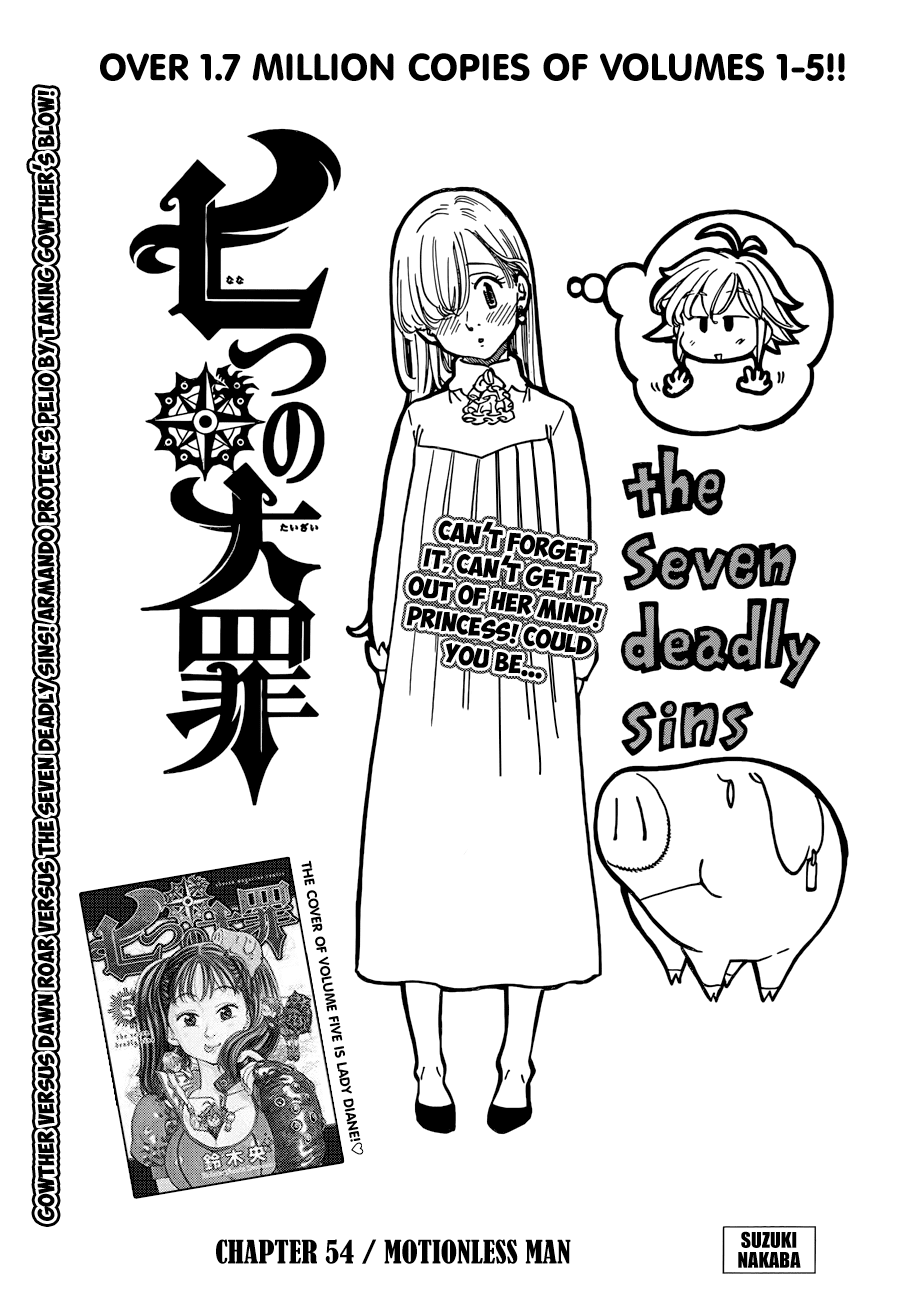 Nanatsu no Taizai Chapter 54 page 2 - Chapter 54: The Man Who Didn't Move