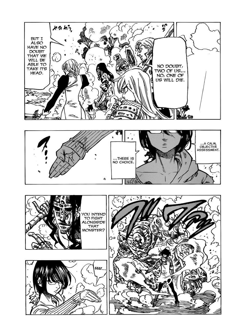Nanatsu no Taizai Chapter 55 page 14 - Chapter 55: That Man, and His Heartlessness
