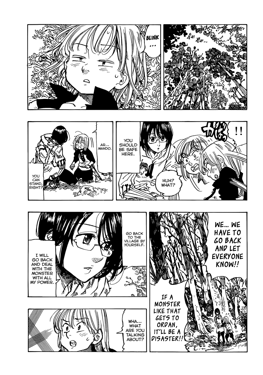 Nanatsu no Taizai Chapter 56 page 11 - Chapter 56: Unholy Knight