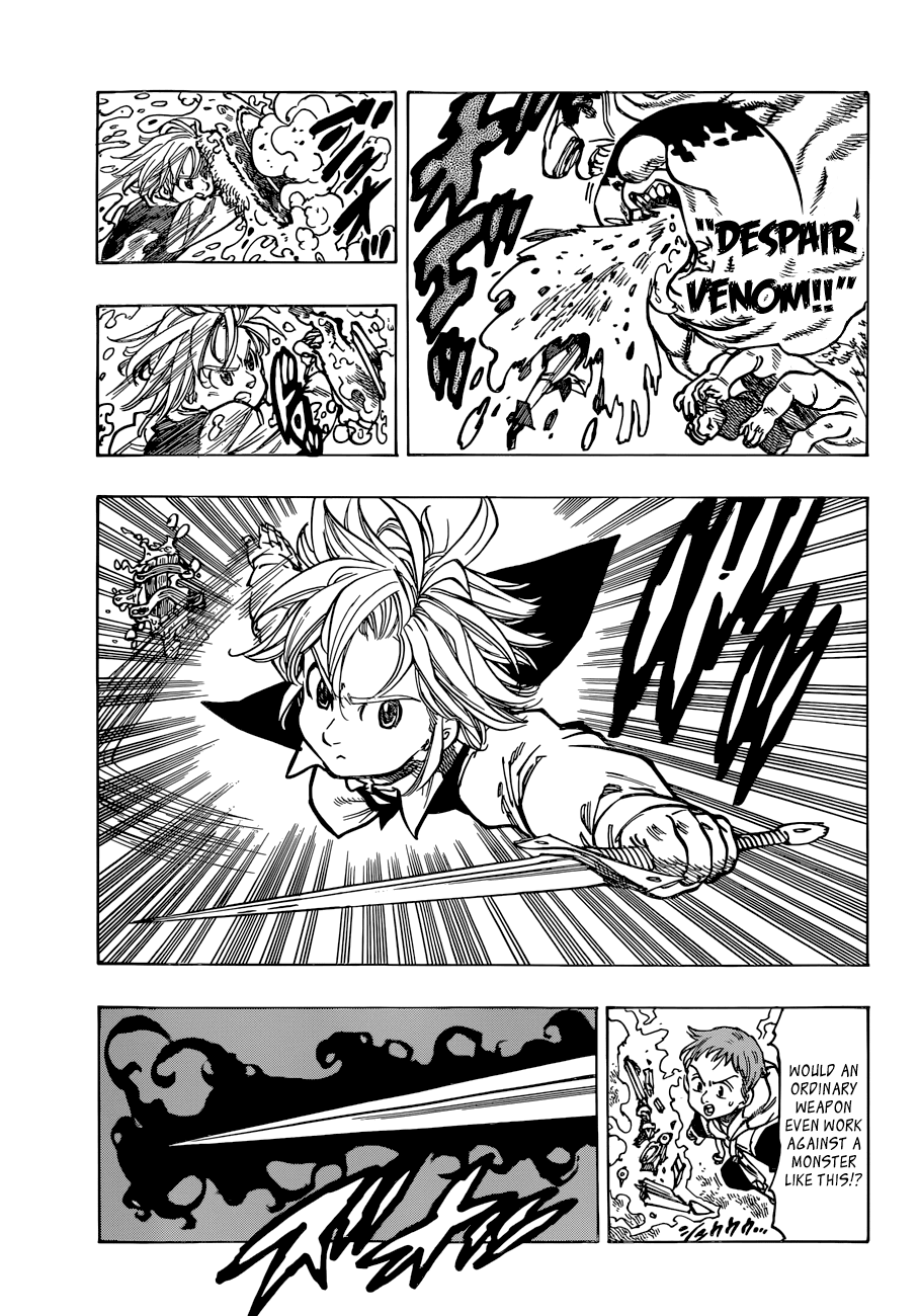 Nanatsu no Taizai Chapter 56 page 13 - Chapter 56: Unholy Knight