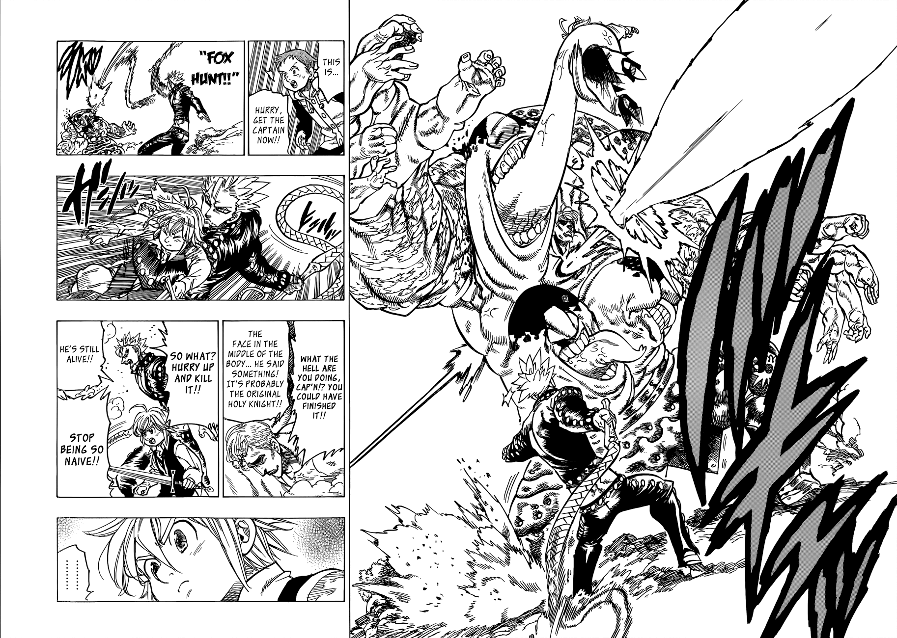 Nanatsu no Taizai Chapter 56 page 16 - Chapter 56: Unholy Knight