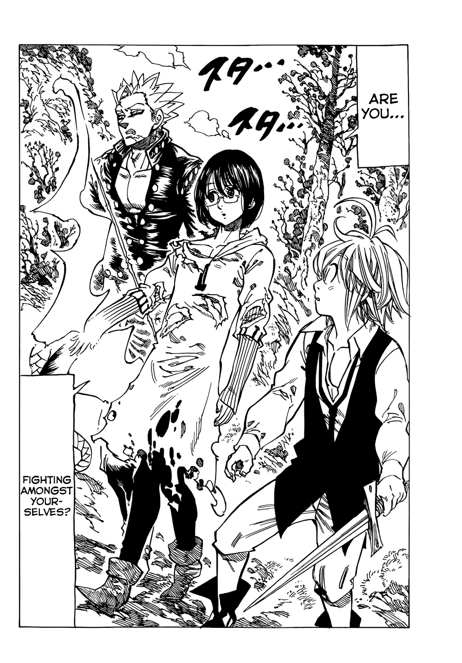 Nanatsu no Taizai Chapter 56 page 17 - Chapter 56: Unholy Knight