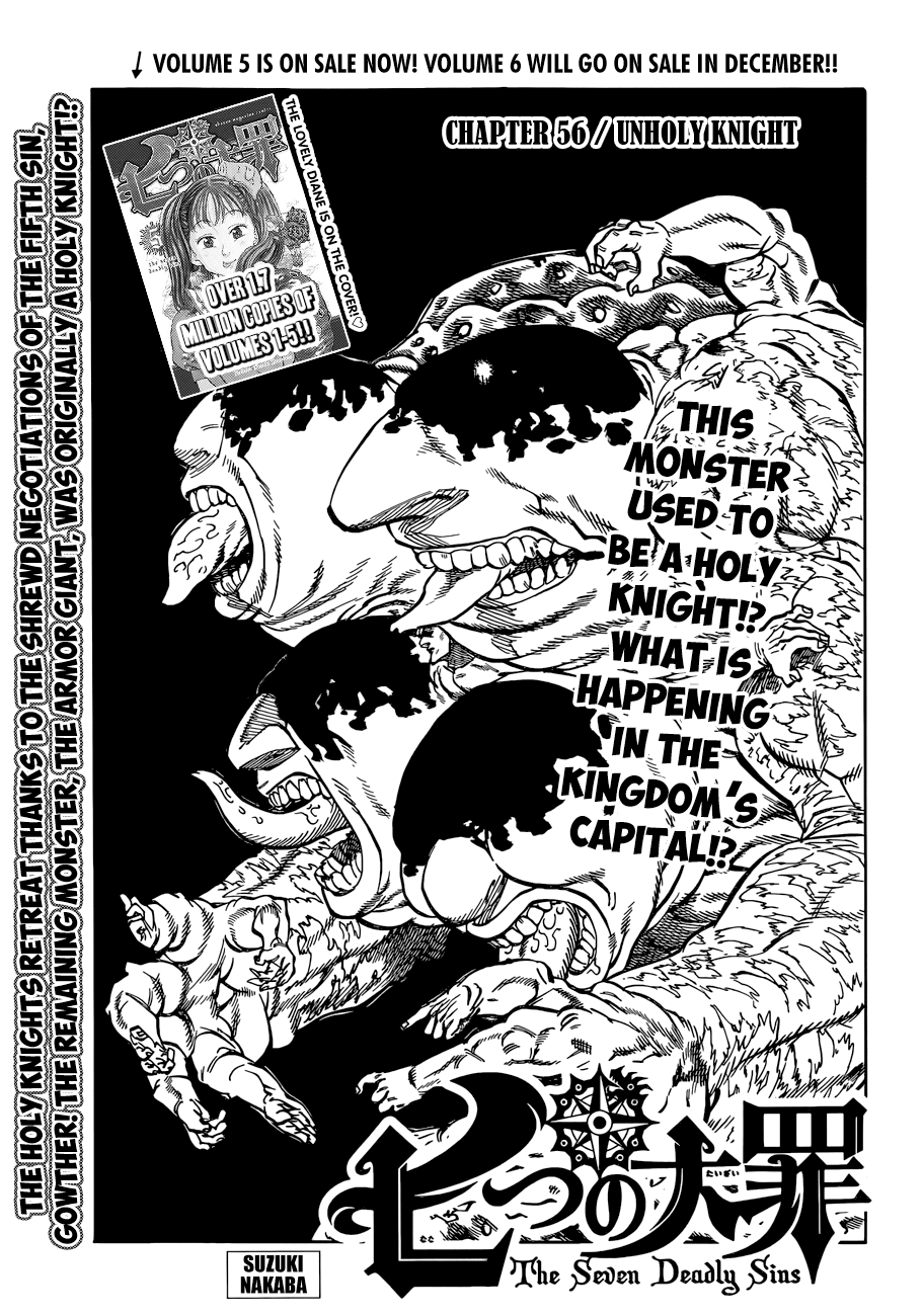 Nanatsu no Taizai Chapter 56 page 2 - Chapter 56: Unholy Knight
