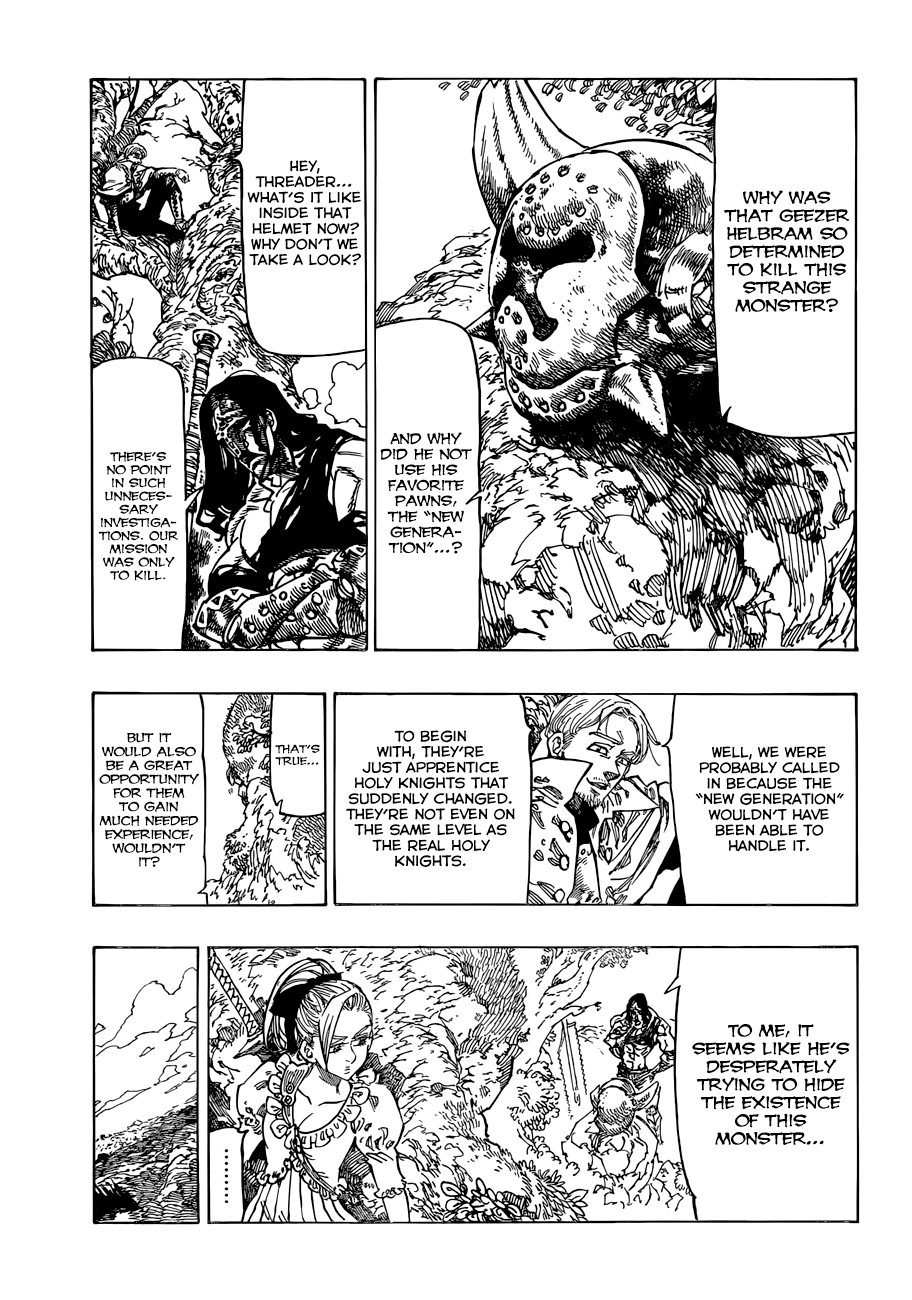 Nanatsu no Taizai Chapter 56 page 4 - Chapter 56: Unholy Knight