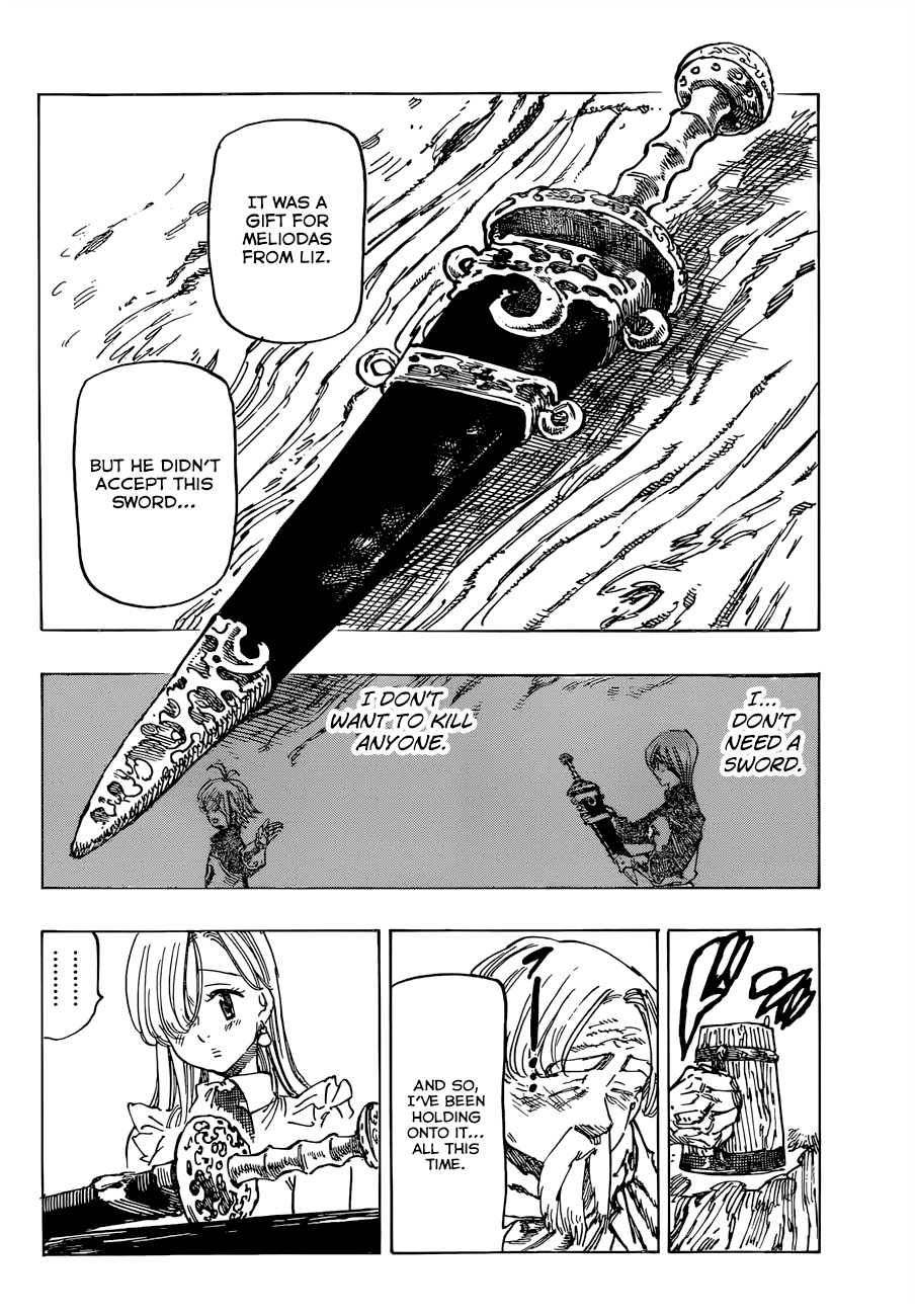 Nanatsu no Taizai Chapter 57 page 13 - Chapter 57: The Scene of a Far-Off Day