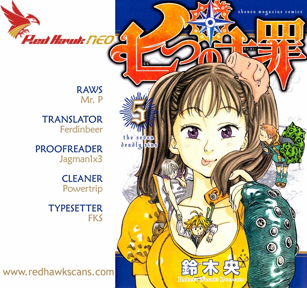 Nanatsu no Taizai Chapter 58 page 1 - Chapter 58: Assumed Readiness
