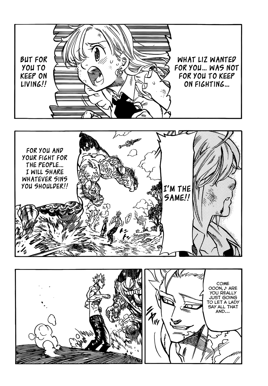 Nanatsu no Taizai Chapter 58 page 13 - Chapter 58: Assumed Readiness