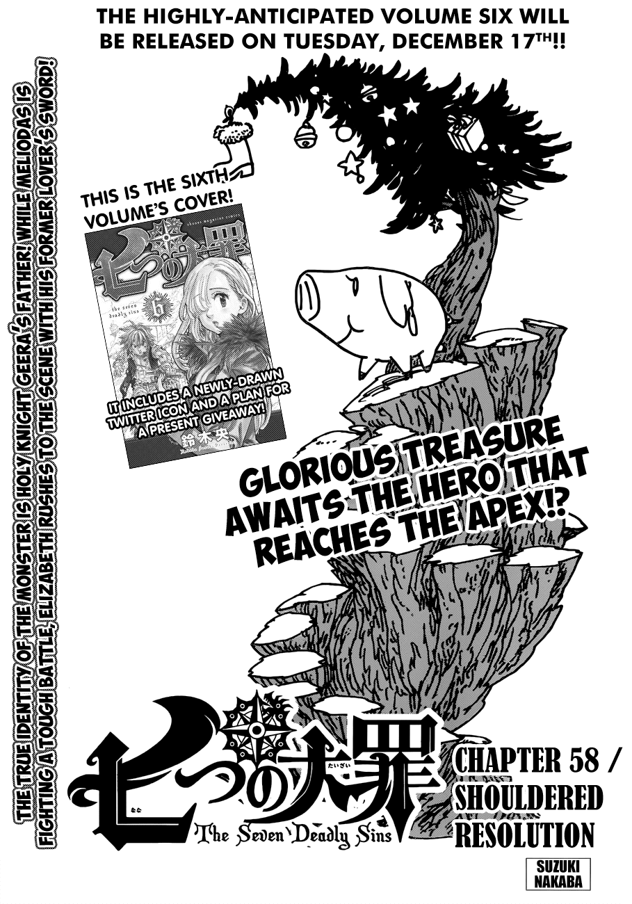 Nanatsu no Taizai Chapter 58 page 2 - Chapter 58: Assumed Readiness