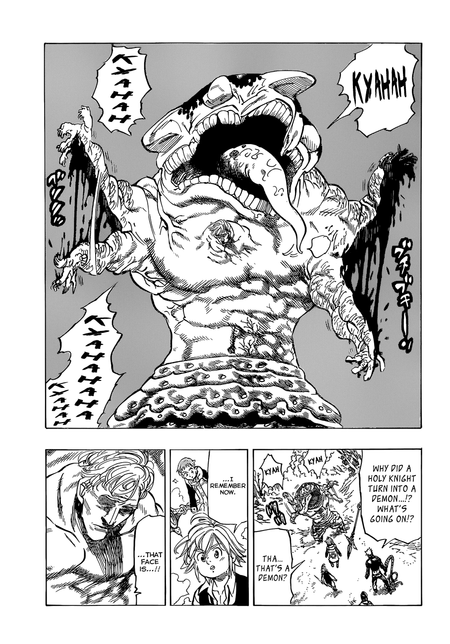 Nanatsu no Taizai Chapter 58 page 4 - Chapter 58: Assumed Readiness
