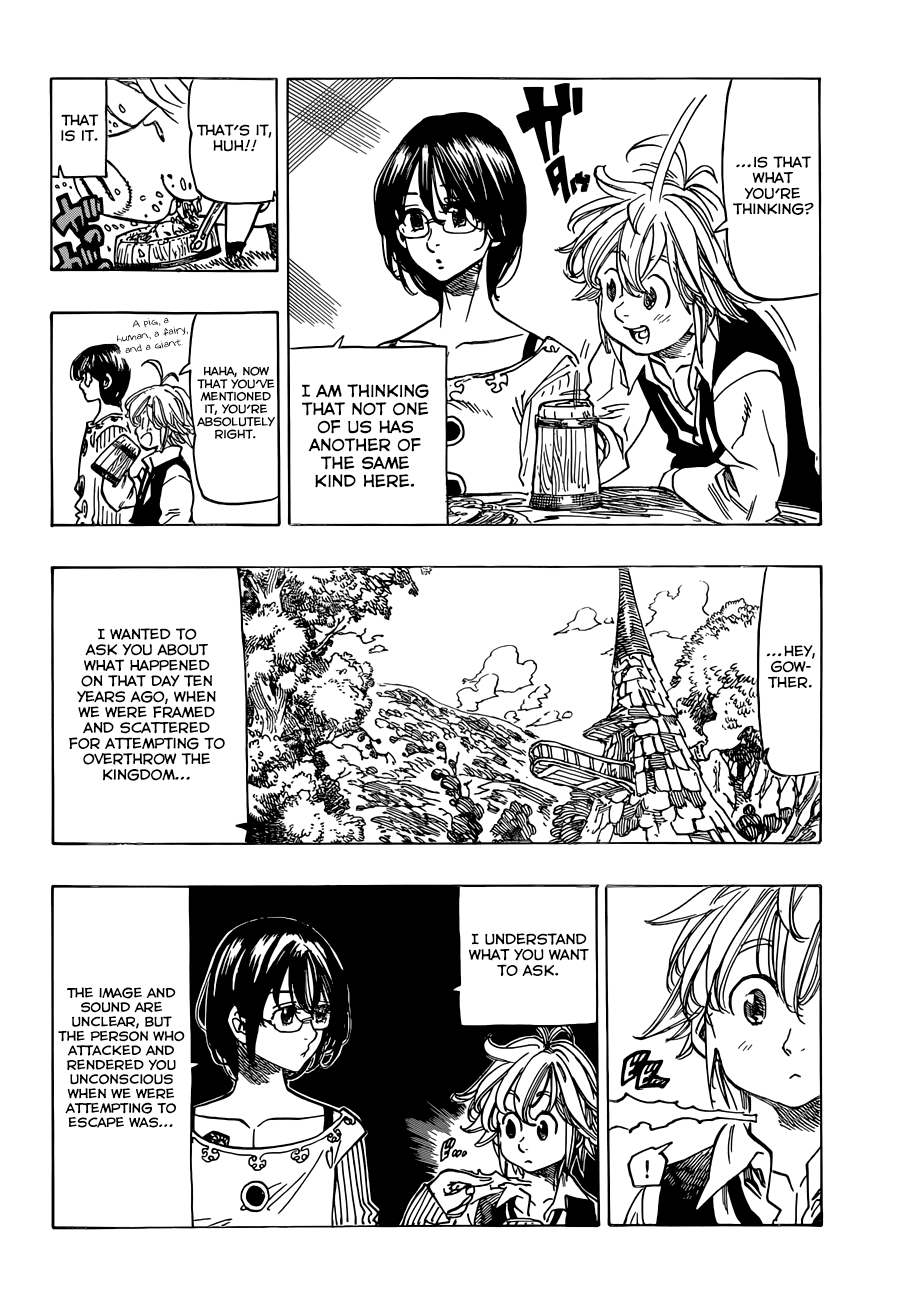 Nanatsu no Taizai Chapter 59 page 10 - Chapter 59: The Unreadable Man