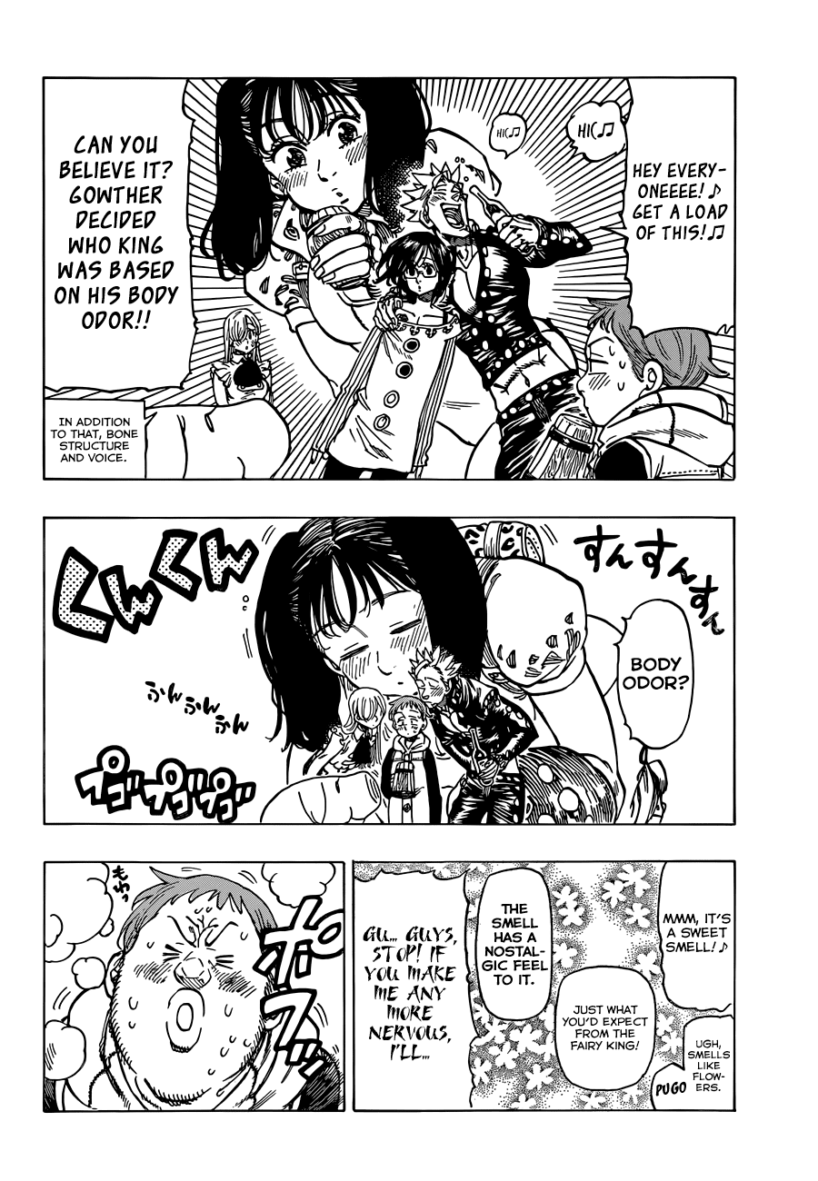Nanatsu no Taizai Chapter 59 page 12 - Chapter 59: The Unreadable Man