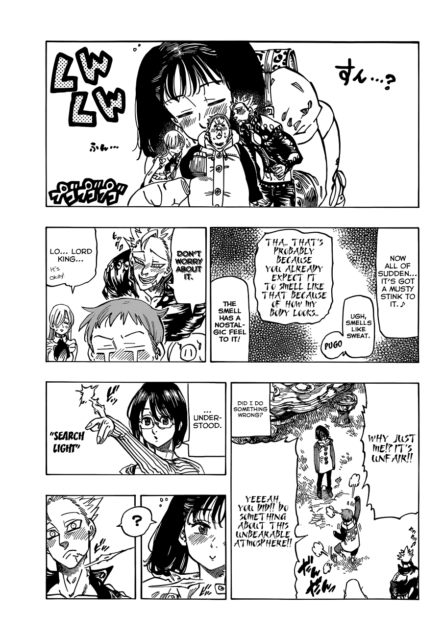 Nanatsu no Taizai Chapter 59 page 13 - Chapter 59: The Unreadable Man