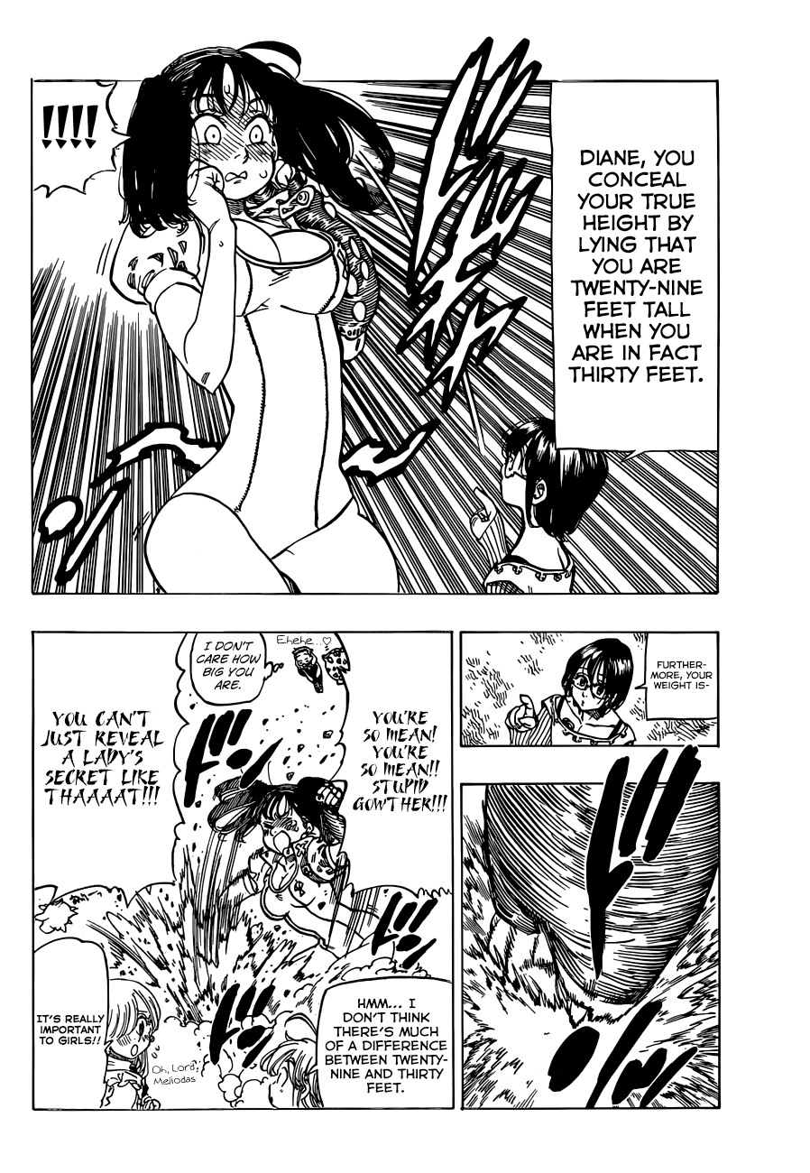 Nanatsu no Taizai Chapter 59 page 14 - Chapter 59: The Unreadable Man