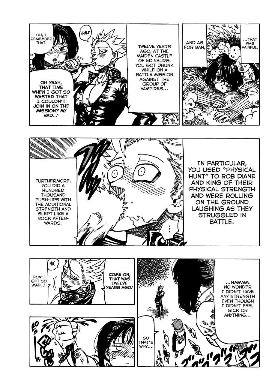 Nanatsu no Taizai Chapter 59 page 15 - Chapter 59: The Unreadable Man