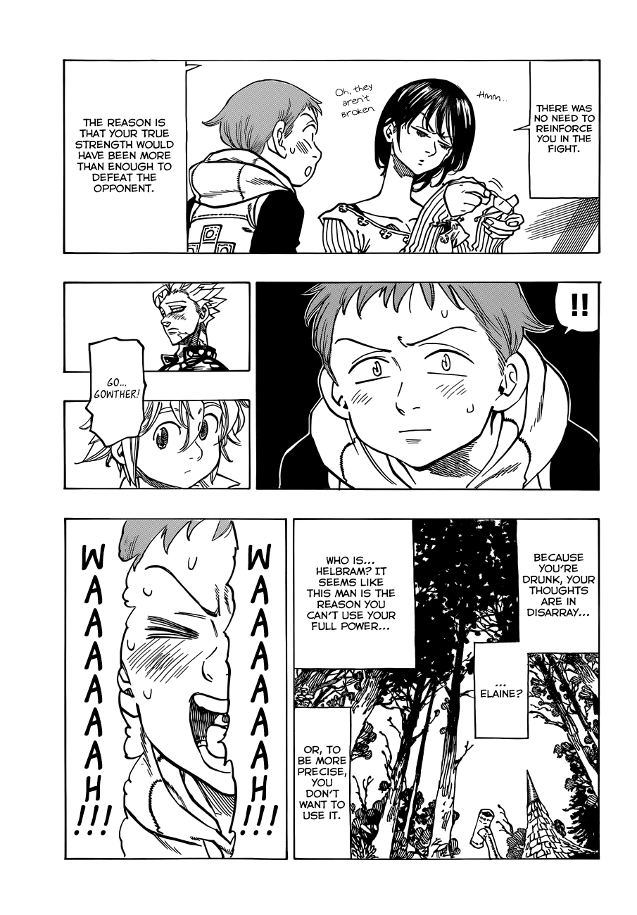 Nanatsu no Taizai Chapter 59 page 17 - Chapter 59: The Unreadable Man