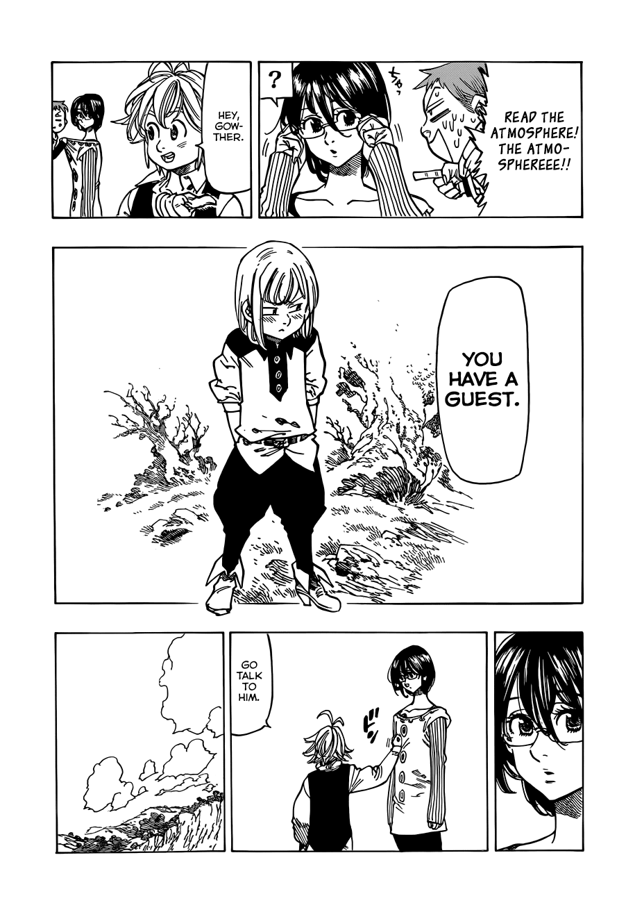 Nanatsu no Taizai Chapter 59 page 21 - Chapter 59: The Unreadable Man