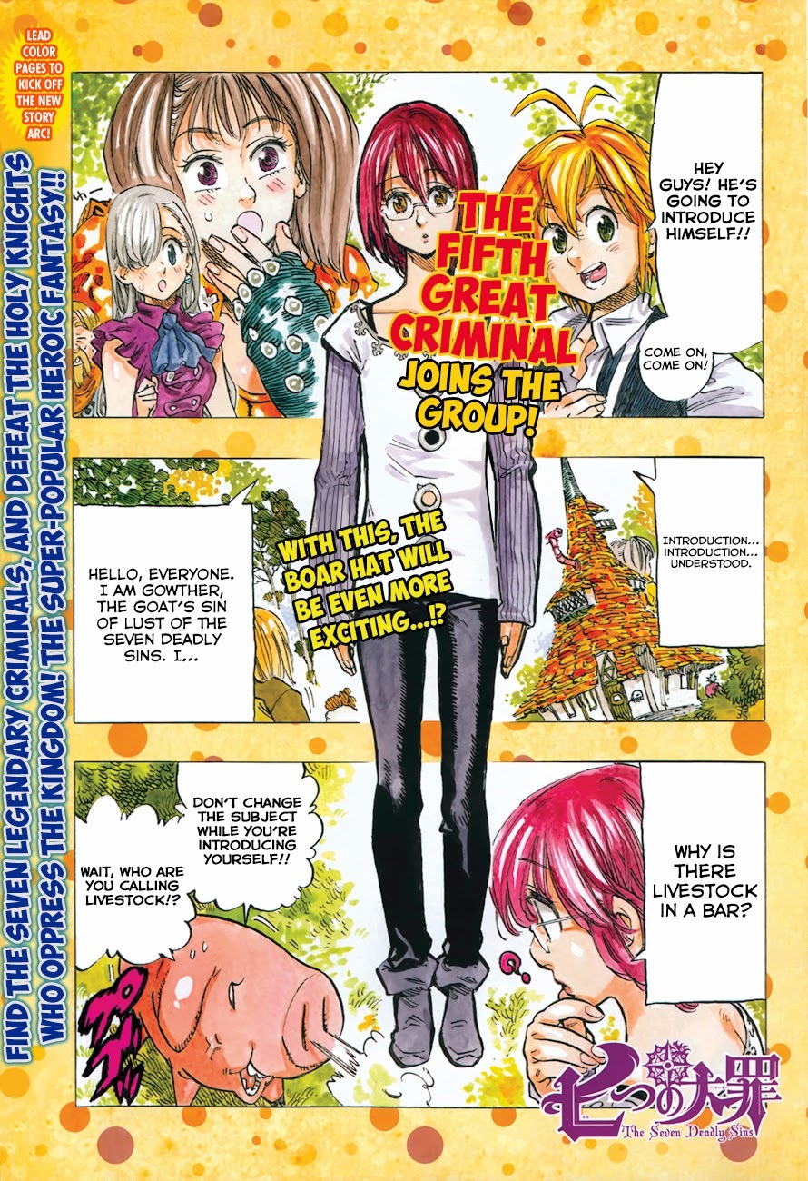 Nanatsu no Taizai Chapter 59 page 3 - Chapter 59: The Unreadable Man