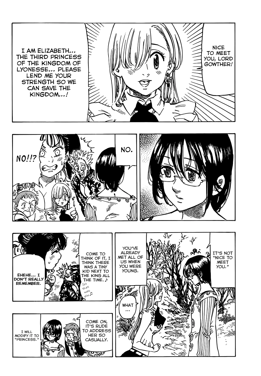 Nanatsu no Taizai Chapter 59 page 6 - Chapter 59: The Unreadable Man