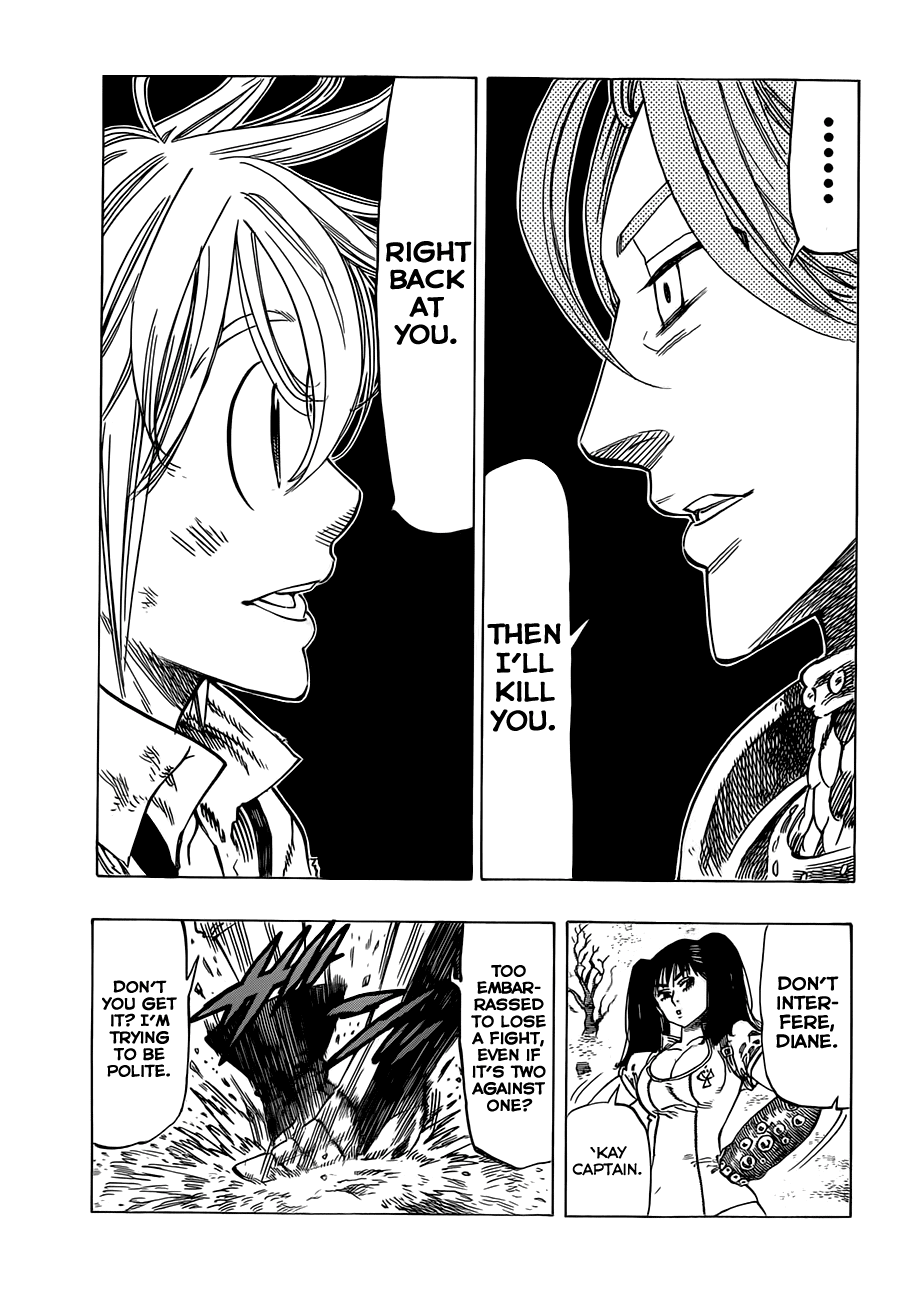 Nanatsu no Taizai Chapter 6 page 12 - Chapter 6: The Holy Knight Gilthunder