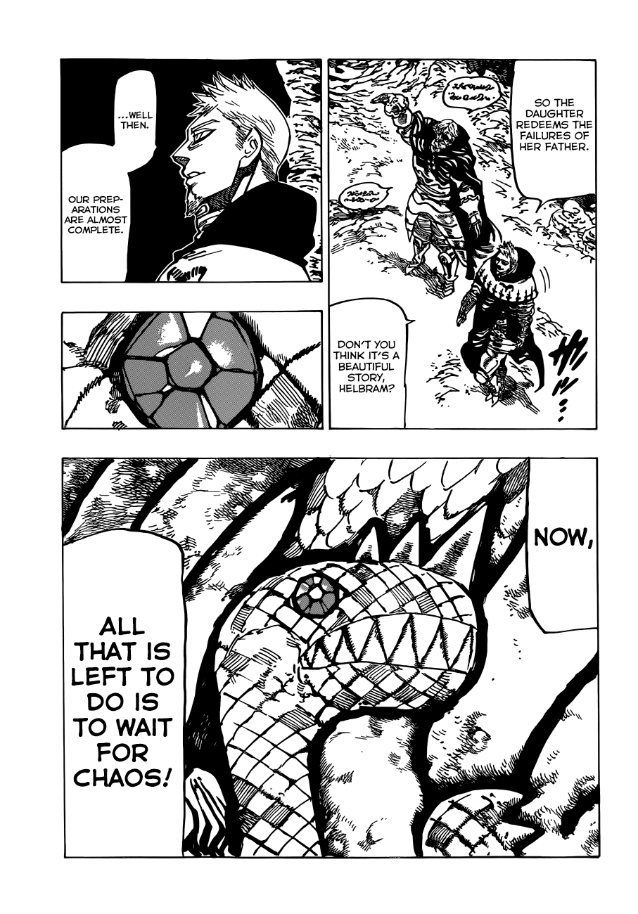 Nanatsu no Taizai Chapter 60 page 14 - Chapter 60: A Creeping Chaos