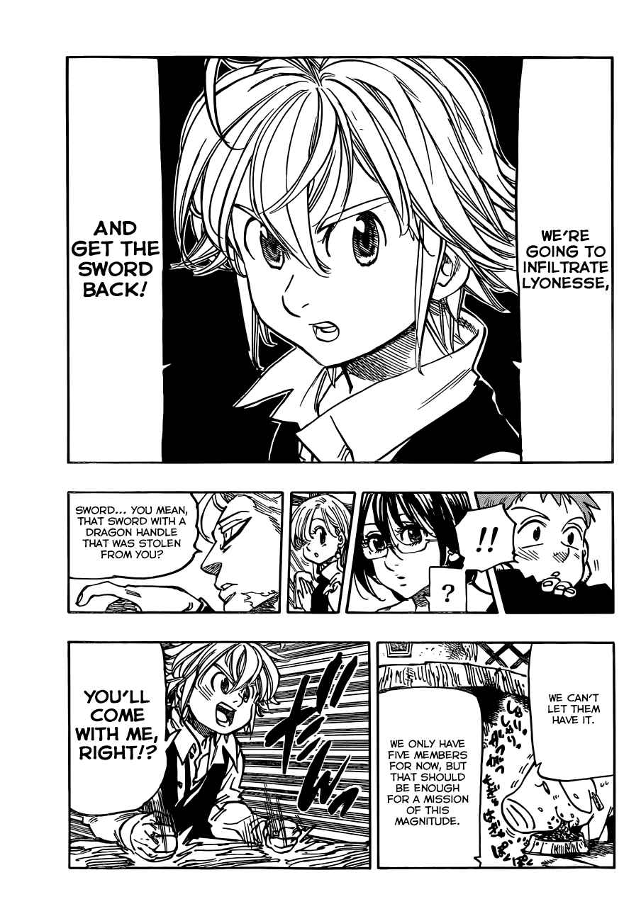 Nanatsu no Taizai Chapter 60 page 20 - Chapter 60: A Creeping Chaos